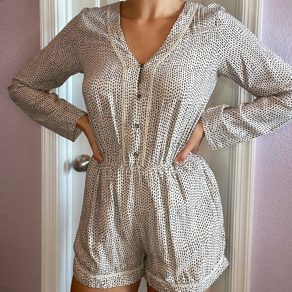 Mo:vint Long Sleeve Romper